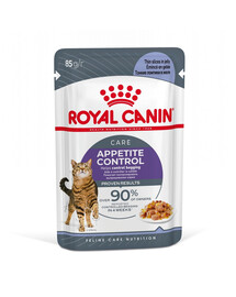ROYAL CANIN Appetite Control Jelly 48x85 g šlapias maistas suaugusioms katėms, turinčioms pernelyg didelį apetitą