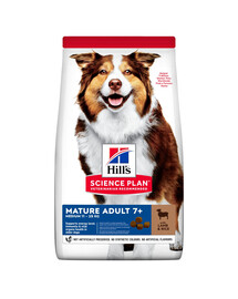 HILL'S Science Plan Canine Mature Adult Lamb & Rice vyresniems šunims 28 kg (2x14 kg)