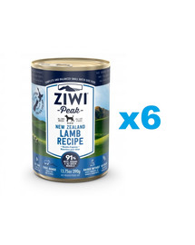 ZIWIPEAK Dog Lamb Aviena 6x390 g