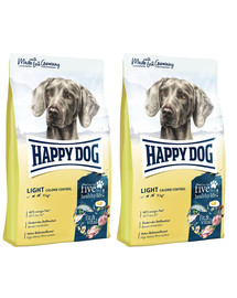 HAPPY DOG Supreme Fit & Vital Light Calorie Control 24 kg (2 x 12 kg)