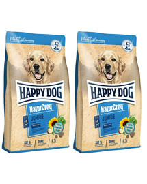 HAPPY DOG NaturCroq Junior 30 kg (2 x 15 kg)