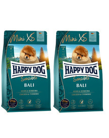 HAPPY DOG MiniXS Bali 2.6 (2 x 1,3 kg) mažiems ir miniatiūriniams šunims
