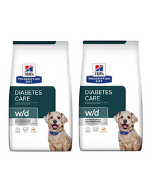 HILL'S Prescription Diet w/d Canine 8 (2 x 4 kg)