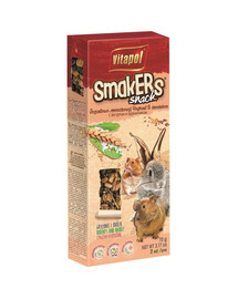 VITAPOL Smakers graužikams su jogurtu ir kiaulpienėmis 2 vnt.