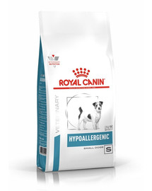 ROYAL CANIN Veterinary Dog Hypoallergenic Small Dog sausas maistas mažų veislių šunims 3,5 kg