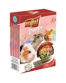 Vitapol Drop graužikams mix 75 g