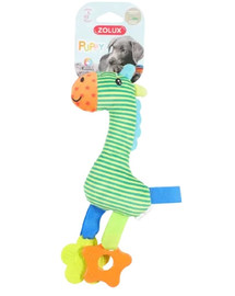 ZOLUX šuniukas pliušinis žaislas RIO žirafa žalias