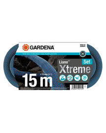 GARDENA "Liano Xtreme" 15 m ilgio tekstilinės žarnos rinkinys