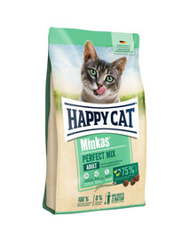 HAPPY CAT Minkas Perfect Mixas Žuvis ir vištiena ir ėriena 4 kg