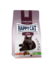 HAPPY CAT Sterilised Atlanto lašiša 4 kg kastruotoms katėms