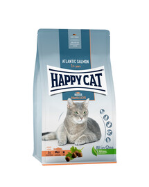 HAPPY CAT Indoor Atlanto lašiša 4 kg katėms neišeinantiems iš namų