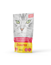 JOSERA Pašteto troškinys su vištiena ir jautiena 85 g