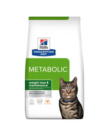 HILL'S Prescripition Diet Feline Metabolic katėms 8 kg