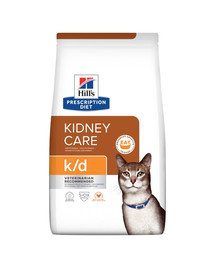 HILL'S Prescription Feline Diet k/d katėms 8 kg