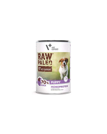 VETEXPERT Raw Paleo Antis/Duck Puppy Can 400g