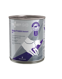TROVET Unique Protein Venison UPV šunims ir katėms elniena 800 g 5+1 NEMOKAMAI