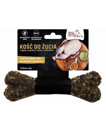 SYTA MICHA Sustiprintas kramtomasis kaulas šuniukams ir senjorams 13,5 cm