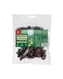 MACED Natural Jautienos plaučių kubeliai 80 g skanėstai šunims