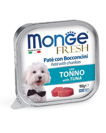 MONGE Fresh Dog Tunų paštetas 100 g
