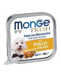 MONGE Fresh Dog Vištienos paštetas 100 g