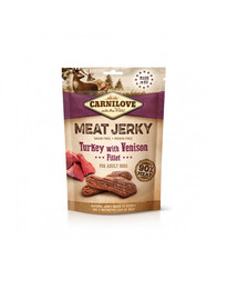 CARNILOVE Jerky turkey with venison fillet 100g