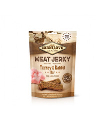 CARNILOVE Jerky turkey & rabbit bar 100g