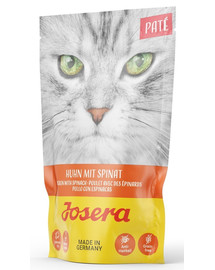 JOSERA Vištienos paštetas su špinatais 85 g