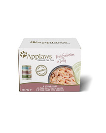 APPLAWS Cat puszka Multipack 48x70g  Fish Selection in JellySmaki rybne w galaretce