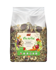 VITAPOL Vita Vita Herbal Visavertis pašaras triušiams 400g