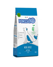 FORZA10 Mini Diet su žuvimis Hipoalergiškas sausas maistas suaugusių mažų veislių šunims 1,5 kg