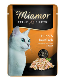 MIAMOR Feine Filets vištienos ir tuno paketėlis 100 g
