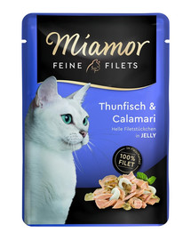 MIAMOR Feine Filets tuno ir kalmarų paketėlis 100 g