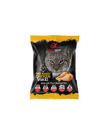 ALPHA SPIRIT Kubelių skanėstas katėms vištiena 24 vnt. 50 g