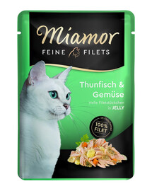 MIAMOR Feine Filets tunas su daržovėmis 12x100 g