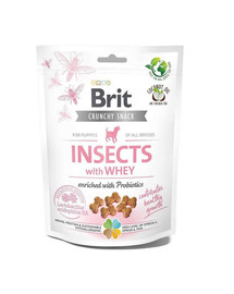 BRIT Care Dog Crunchy Cracker Puppy Insect 200 g skanėstai su vabzdžiais šuniukams