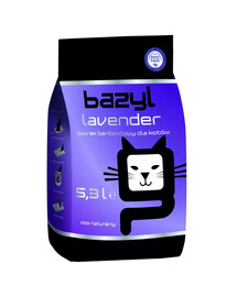 BAZYL Lavender Premium 5,3L benit kačių kraikas