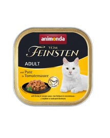 Animonda Vom Feinsten Pate su kalakutiena pomidorų padaže 100 g