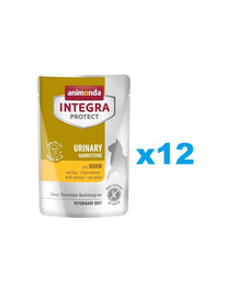 ANIMONDA Integra Protect Urinary Struvit with Chicken 12x85 g su vištiena