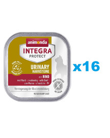 ANIMONDA Integra Protect Urinary Oxalate with Beef 16x100 g su jautiena