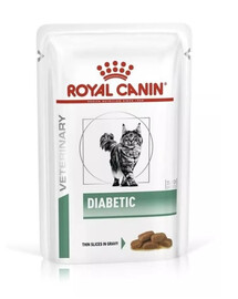 ROYAL CANIN Cat diabetic 4x12x85g dietinis drėgnas ėdalas suaugusioms katėms, sergančioms cukriniu diabetu