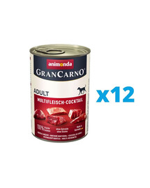 GranCarno mėsos kokteilių rinkinys 12 x 400 g
