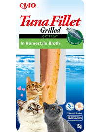 INABA Tuna fillet in homestyle broth 15g tuno filė naminiame sultinyje