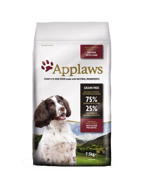 APPLAWS Small & Medium Breed 15 kg Lamb sausas maistas suaugusių mažų ir vidutinių veislių šunims ėriena