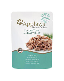 APPLAWS Cat Pouch Jelly 1x(16x70g) Tuna Fillet