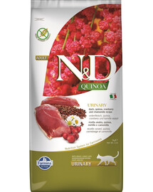 FARMINA N&D Cat quinoa urinary duck 5 kg