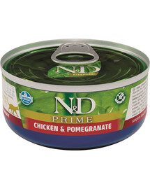 N&D Cat prime chicken & pomegranate 70 g
