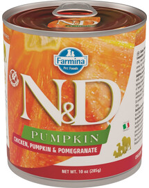 FARMINA N&D Dog chicken&pumpkin 285 gr