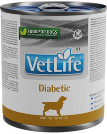 FARMINA VetLife Diabetic dietinis pašaras šunims 300 g
