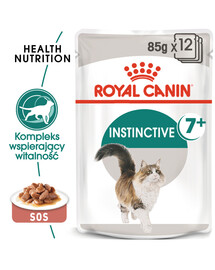 ROYAL CANIN Instinctive +7 padaže 48x85g