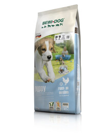 BEWI DOG Puppy 12,5 kg šuniukų maistas su paukštiena